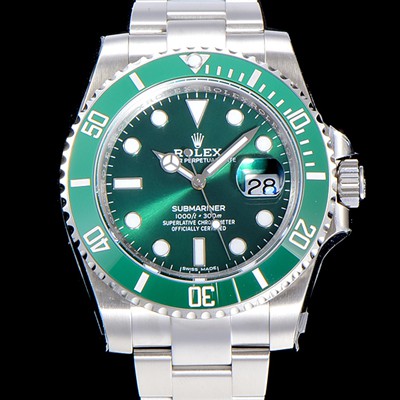 미러급 로렉스 남성용 VIP 타입 최종형 서브마리너 데이트 116610LV-97200 그린 세라믹 베젤 그린 다이얼 3135 오토매틱 무브먼트 ROL5315 Ⅳ