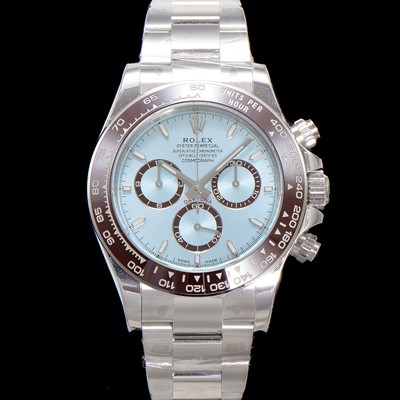 미러급 로렉스 남성용 1:1수제공정형 New 데이토나 m126506-0001 세라믹 베젤 40mm 크로노그래프 오토매틱 Cal.4131 무브먼트 아이스 블루 다이얼 rol5382 Ⅳ