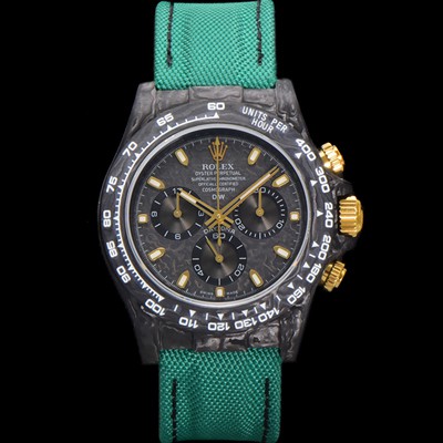 미러급 로렉스남성용 데이토나 포지드카본 커스텀 40미리 크로노그래프 오토매틱 Cal.4130 무브먼트 블랙다이얼 ROL20914 Ⅳ