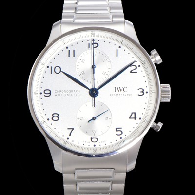 미러급 아이더블유씨 남성용시계 베스트 신형 포르투기즈 IW371617 크로노그래프 오토매틱 ETA7750-2 타입 41mm 메탈줄 화이트 다이얼 iwc64681 Ⅳ