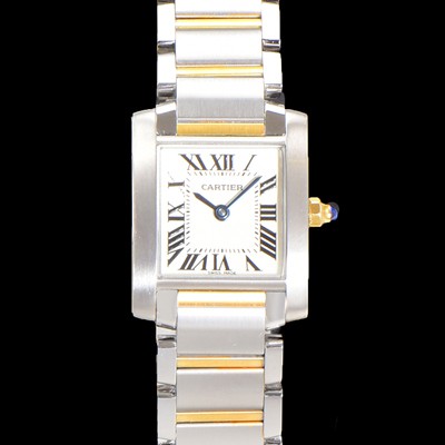 미러급 까르띠에 여성용 탱크 W51007Q4 