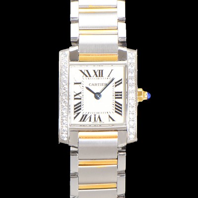 미러급 까르띠에 여성용 탱크 W51007Q4 