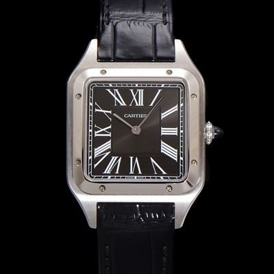 미러급 까르띠에 남여공용 산토스 W2SA0015 쿼츠 43.5mm M 사이즈 블랙 다이얼 car69327 Ⅳ