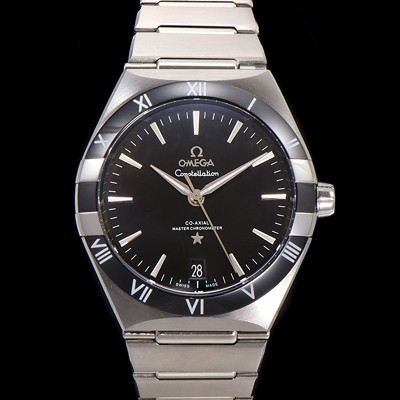 미러급 오메가 남성용 1:1수제공정! 131.30.41.21.01.001 무브UP 컨스틸레이션 코-엑시얼 마스터 오토매틱 Cal.8900타입 41mm  메탈줄 블랙 다이얼 omg20177 Ⅳ
