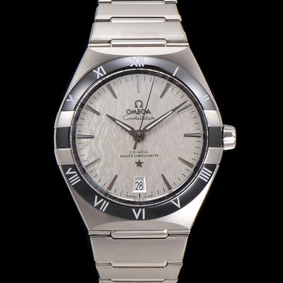 미러급 오메가 남성용 1:1수제공정! 131.30.41.21.99.001 무브UP 컨스틸레이션 코-엑시얼 마스터 오토매틱 Cal.8900타입 41mm  메탈줄 그레이 다이얼 omg20179 Ⅳ