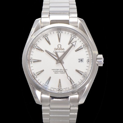 미러급 오메가 남성용 씨마스터 231.10.42.21.02.003 아쿠아테라 마스터 150M 코-액시얼 41.5mm 실버 다이얼 오토매틱 무브먼트 omg20224 Ⅳ