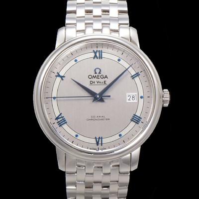 미러급 오메가 남성용 드빌 프레스티지 424.10.40.20.02.001 오토매틱 Cal.8800타입 39.5mm 메탈줄 실버 다이얼 omg20194 Ⅳ