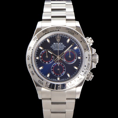 미러급 로렉스 남성용 코스모그래프 데이토나 m116509-0071 40mm 크로노그래프 7750 오토매틱 무브먼트 블루 다이얼 rol5345 Ⅳ