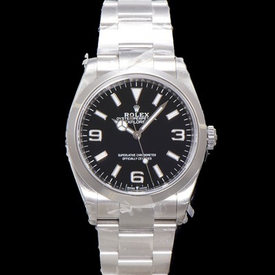 미러급 로렉스 남성용 New 신형 익스플로러 m124270-0001 오이스터 스틸 36mm 오토매틱 Cal.3230 무브먼트 블랙 다이얼 rol5305 Ⅳ