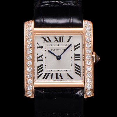 미러급 까르띠에 남성용 탱크 WJTA0050 