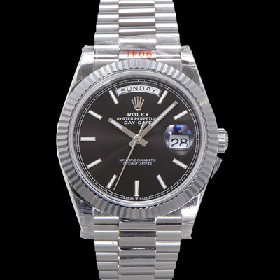 미러급 로렉스 남성용 New 데이데이트 m228239-0004 무게187g 40mm 오토매틱 Cal.2836-2 타입 블랙 다이얼 rol5392 Ⅳ