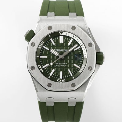 미러급 오데마피게 남성용 로얄오크 오프쇼어 15710ST.OO.A052CA.01 신형 다이버!! 42mm 오토매틱 무브먼트 카키 다이얼 aud6575 Ⅳ