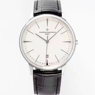 미러급 바쉐론콘스탄틴 남성용 패트리모니 85180/000G-9230 셀프 와인딩 드레스 워치!! 화이트 다이얼 오토매틱 무브먼트 vac1163 Ⅳ