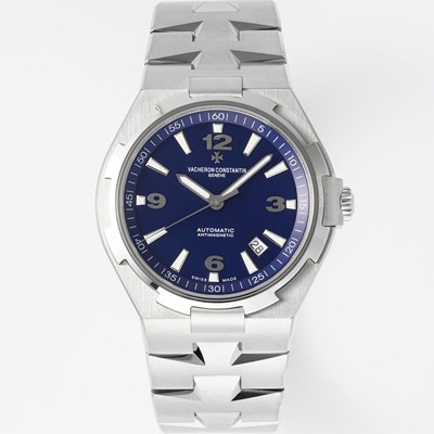미러급 바쉐런 콘스탄틴 남성용 오버시즈 P47040/000A-9008 오토매틱 Cal.1226 SC 타입 42mm 블루 다이얼 vac1164 Ⅳ