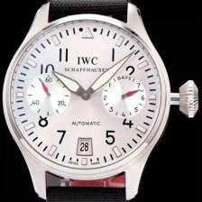 미러급 아이더블유씨 남성용 빅파일럿 7 데이즈 44mm 실버다이얼 IWC0400 Ⅳ