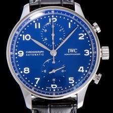 미러급 I.W.C남성용 포르투기즈 크로노그래프 에디션 150주년 한정판 블루다이얼 IWC93810 Ⅳ