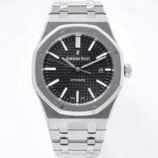 미러급 오데마피게 남성용 하이엔드 로얄오크 15400ST.OO.1220ST.01 오토매틱 Cal.3120타입 41mm 블랙 와플 다이얼 AUD4234 Ⅳ