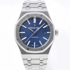 미러급 오데마피게 남성용 하이엔드 로얄오크 15400ST.OO.1220ST.03 오토매틱 Cal.3120타입 41mm 블루 와플 다이얼 aud6564 Ⅳ