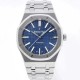 미러급 오데마피게 남성용 하이엔드 로얄오크 15400ST.OO.1220ST.03 오토매틱 Cal.3120타입 41mm 블루 와플 다이얼 aud6564 Ⅳ