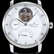 미러급 블랑팡 남성용 빌레레 클래식 6025-1542-55B 투어빌론 화이트 다이얼 BLA4202 Ⅳ