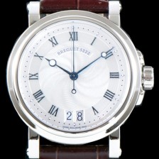 미러급 브레게 남성용 마린 컬렉션 5817ST/12/5V8 빅데이트 UP!! 39MM 화이트 물결무늬 다이얼 Cal.517GG HG 오토매틱 무브먼트 BRG0427 Ⅳ