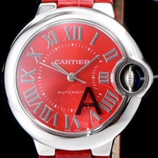 미러급 까르띠에 남성용 신형 UP!! 최상급 레이드 워치 발롱블루 드 까르띠에 W6920071 레드 다이얼 스위스 정품 ETA2671오토매틱 무브먼트 CAR0034 Ⅳ
