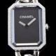 미러급 샤넬 여성용 프리미에르 H3254 신제품!! 다이아몬드 베젤 블랙 다이얼 스위스 쿼츠 무브먼트 CHA0401 Ⅳ