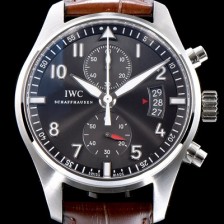 미러급 아이더블유씨 남성용 파일럿 IW387802 오토매틱 7750무브먼트 그레이 다이얼 IWC0242 Ⅳ