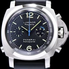 미러급 파네라이 남성용 루미노르 블랙 다이얼 오토매틱 무브먼트 PAN0219 Ⅳ