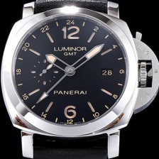 미러급 파네라이 남성용 루미노르 1950 3Days GMT pam00531 오토매틱 Cal.P9003 무브먼트 블랙 다이얼 PAN1217 Ⅳ