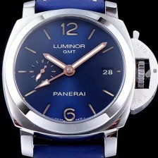 미러급 파네라이 남성용 루미노르 1950 3 데이스 pam00688 지엠티 오토매틱 Cal. P9001 무브먼트 블루 다이얼 PAN0220 Ⅳ