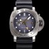 미러급 파네라이 남성용 서브머시블 GMT 네이비 씰 PAM01323 오토매틱 Cal P. 900 타입 44mm 우레탄줄 그레이 다이얼 pan5210 Ⅳ