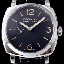 미러급 파네라이 남성용 라디오미르 컴포짓 3 데이즈 팸 532 파네리스티 기념 에디션 블랙 다이얼 PAN1225 Ⅳ