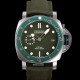 미러급 파네라이 남성용 서브머시블 베르데 스메랄도 PAM01287 오토매틱 Cal P. 900 타입 44mm 그린 다이얼 pan5212 Ⅳ