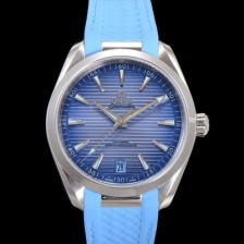 미러급 오메가 남성용 씨마스터 신제품 220.12.41.21.03.008 아쿠아테라 코-액시얼 41mm 오토매틱 Cal.8900 타입 우레탄줄 썸머 블루 다이얼 omg20249 Ⅳ