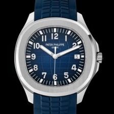 미러급 파텝필립 남성용 아아쿠아넛 럭셔리 스포츠워치 Ref. 5168G-001 42mm 오토매틱 Cal.26-330 타입 블루 엠보싱 다이얼 pat2223 Ⅳ