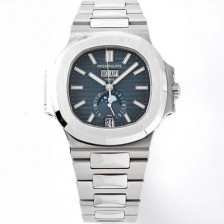 미러급 파텍필립 남성용 노틸러스 5726/1A-014 오토매틱 Cal.324 타입 40미리 메탈줄/밴드 블루 다이얼 PAT75440 Ⅳ