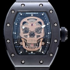 미러급 리차드밀레 남성용 리차드밀레 RM52-01 스컬 워치 스켈레톤&해골무늬 다이얼 오토매틱 무브먼트 RIC0450 Ⅳ