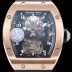 미러급 리차드밀레 남성용 최초의 모델 RM001 투르비용 컬렉션UP!! 고급스러운 18K 로즈골드 블랙&스켈레톤 다이얼 아시안 투어빌론 탑재 무브먼트 RIC0400 Ⅳ