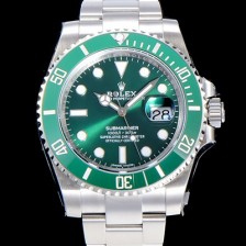 미러급 로렉스 남성용 VIP 타입 최종형 서브마리너 데이트 116610LV-97200 그린 세라믹 베젤 그린 다이얼 3135 오토매틱 무브먼트 ROL5315 Ⅳ