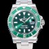 미러급 로렉스 남성용 VIP 타입 최종형 서브마리너 데이트 116610LV-97200 그린 세라믹 베젤 그린 다이얼 3135 오토매틱 무브먼트 ROL5315 Ⅳ