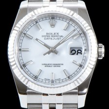 미러급 로렉스 남성용 데이져스트 116200-63600 업그레이드 VIP 타입!! 심플한 디자인 인기베스트 화이트 다이얼 스틱 야광 인덱스 스틸 브레이슬릿 ROL0301 Ⅳ