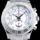 미러급 로렉스 남성용 업그레이드!!! 요트마스터II 플래티넘116689 크로노그래프 18K화이트골드 ETA-7750 오토매틱 무브먼트 ROL1020 Ⅳ