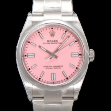 미러급 로렉스 남성용 904스틸 오이스터 퍼페추얼 m126000 오토매틱 칼리버 3230타입 36미리 메탈시계 핑크 다이얼 rol5366 Ⅳ
