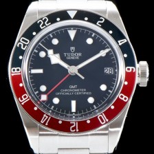 미러급 튜더 남성용 바젤월드 블랙 베이 M79830RB-0001 지엠티!! 듀얼 타임 블랙/레드 투톤 24시간 회전 베젤 블랙 다이얼 브레이슬릿 스위스 ETA 2824-A2 오토매틱 무브먼트 tud5125 Ⅳ