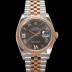 미러급 로렉스 남성용 데이저스트 m126231 18K 로즈골드 로마인덱스 36mm 오토매틱 Cal.3235 무브먼트 그레이 다이얼 rol5362 Ⅳ