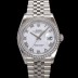 미러급 로렉스 남성용 데이저스트 m126234 로마인덱스 36mm 보석/큐빅 오토매틱 Cal.3235 무브먼트 화이트 다이얼 rol5360 Ⅳ