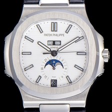 미러급 파텍필립남성용  노틸러스40.5미리 Cal.324S/C 오토매틱 무브먼트 화이트다이얼 PAT82427 Ⅳ