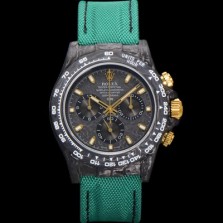 미러급 로렉스남성용 데이토나 포지드카본 커스텀 40미리 크로노그래프 오토매틱 Cal.4130 무브먼트 블랙다이얼 ROL20914 Ⅳ