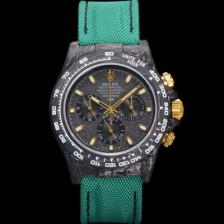 미러급 로렉스남성용 데이토나 포지드카본 커스텀 40미리 크로노그래프 오토매틱 Cal.4130 무브먼트 블랙다이얼 ROL20914 Ⅳ